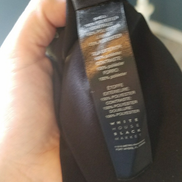 WHBM Maxi Dress in black white graphic print - Picture 7 of 7